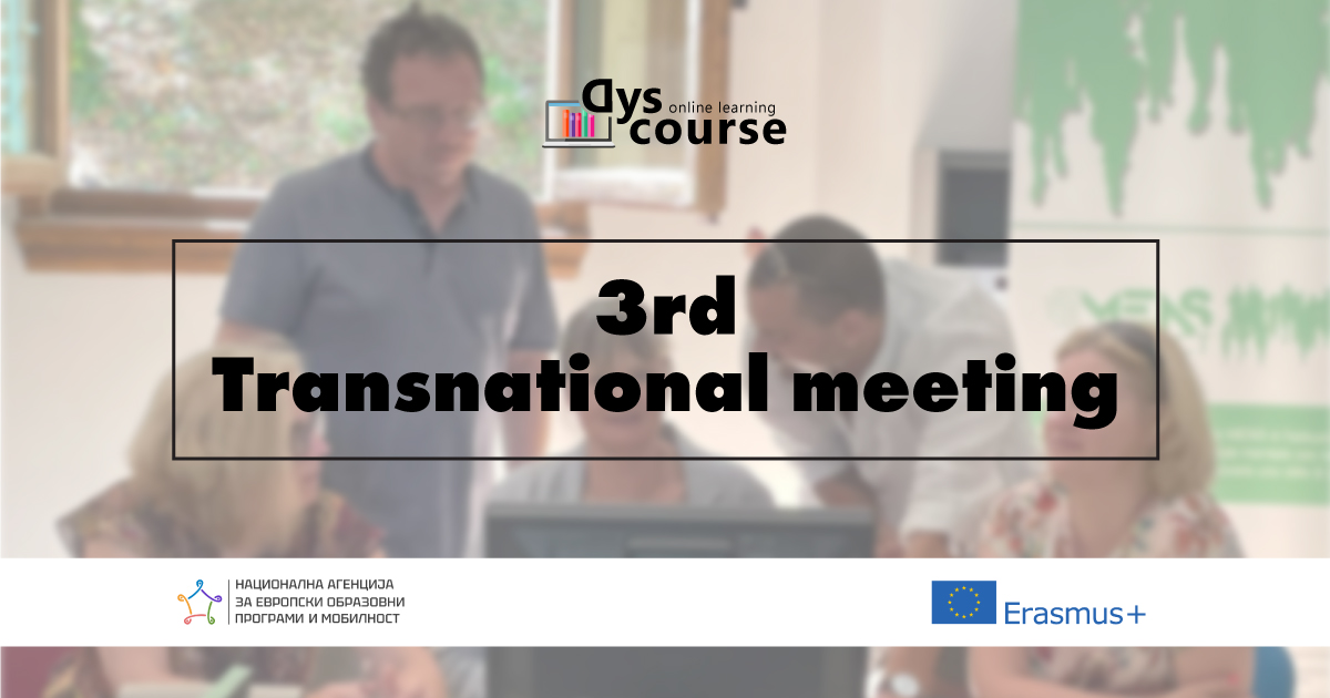 3rd Transnational project meeting in Italy